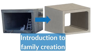 The basics about creating a parametric Revit family - precast culvert