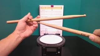 ELEM BAND Snare Tutorial 23 March Steps