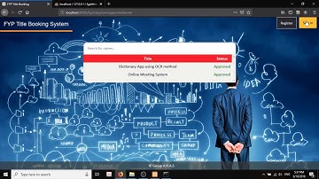 FYP Title Booking System (MVC)