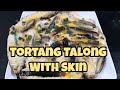 Basic Tortang Talong with skin (Pangmadaliang Breakfast)