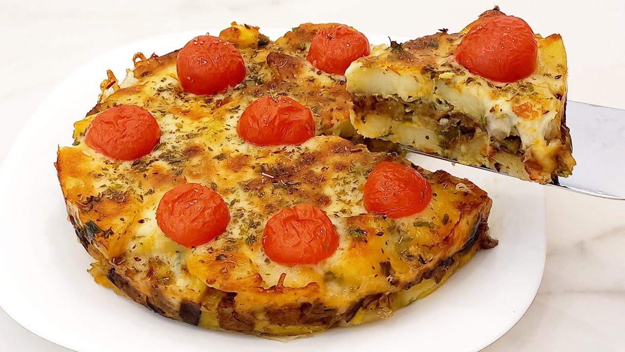 بعد الوصفة دي هتبطلوا تاكلوا لحمة او فراخ 🥰 وصفة غداء سهلة وسريعة ولذيذة / وصفات بالبيض والبطاطس