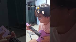 Ako Naman Muna | Plucking #ukulele #ukulelecover #ukulelebeginner #lifeinthailand #teacherinthailand