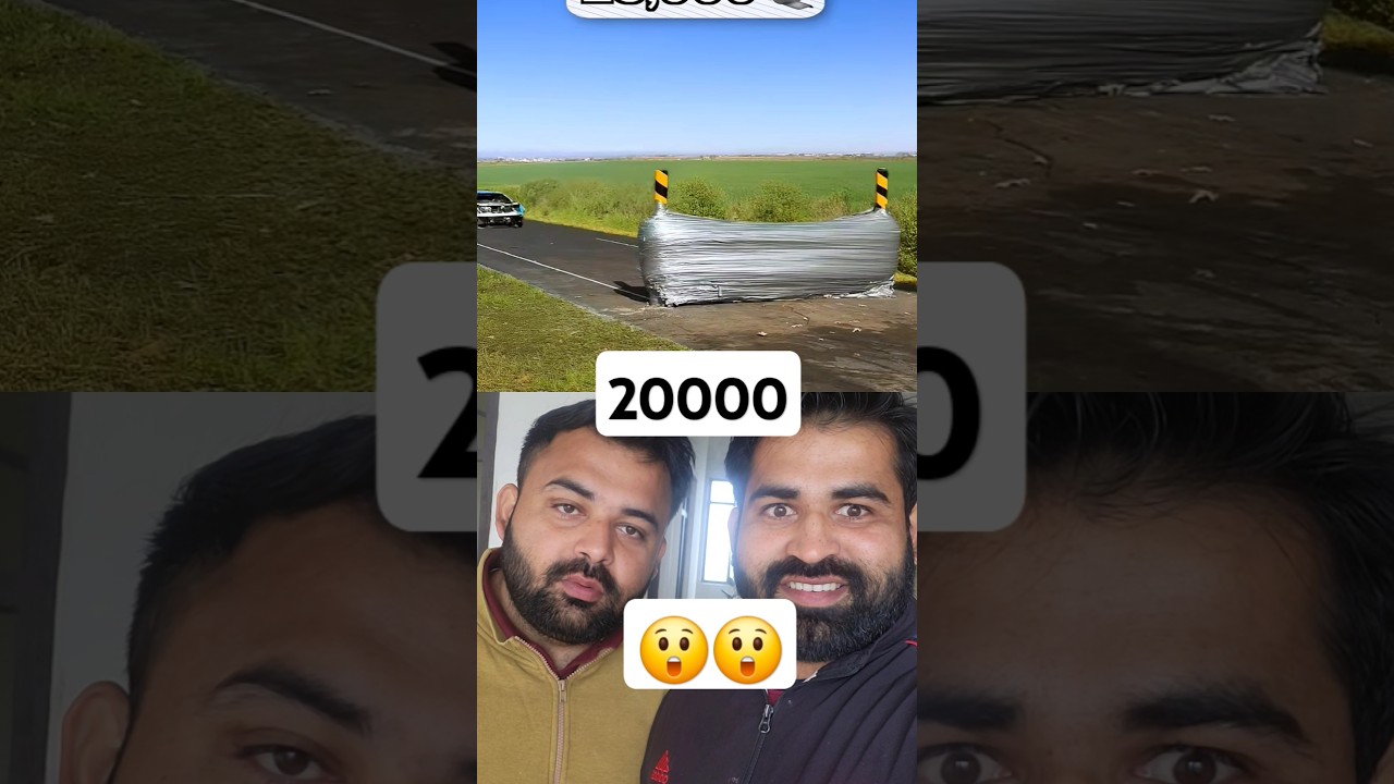 How many tape can stop Lamborghini experiment 