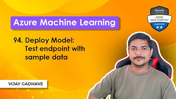 94. Deploy Model: Test Endpoint with Sample Data Using Python sdk v2 | Azure ML | DP-100 Exam Prep