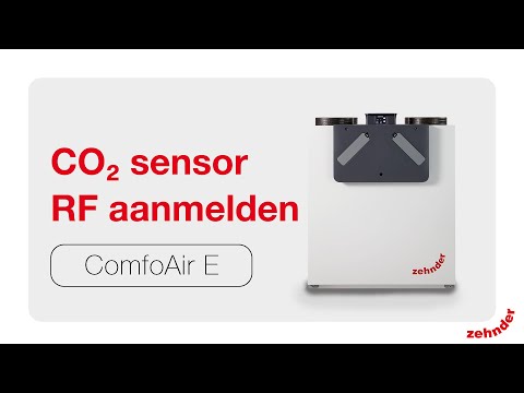 ComfoAir E | CO2 sensor RF aanmelden | Zehnder Group Nederland