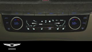 Climate Control System (HVAC) Overview | Genesis Electrified G80 | How-To | Genesis USA