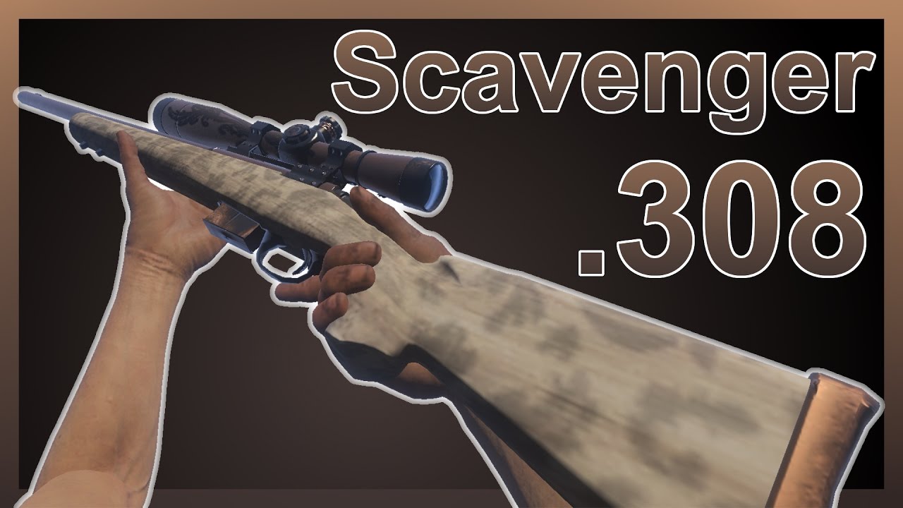 Scavenger .308 Hunting Rifle Skin Showcase (Ultra Rare | Nomade Crate) -  H1Z1 KotK - YouTube