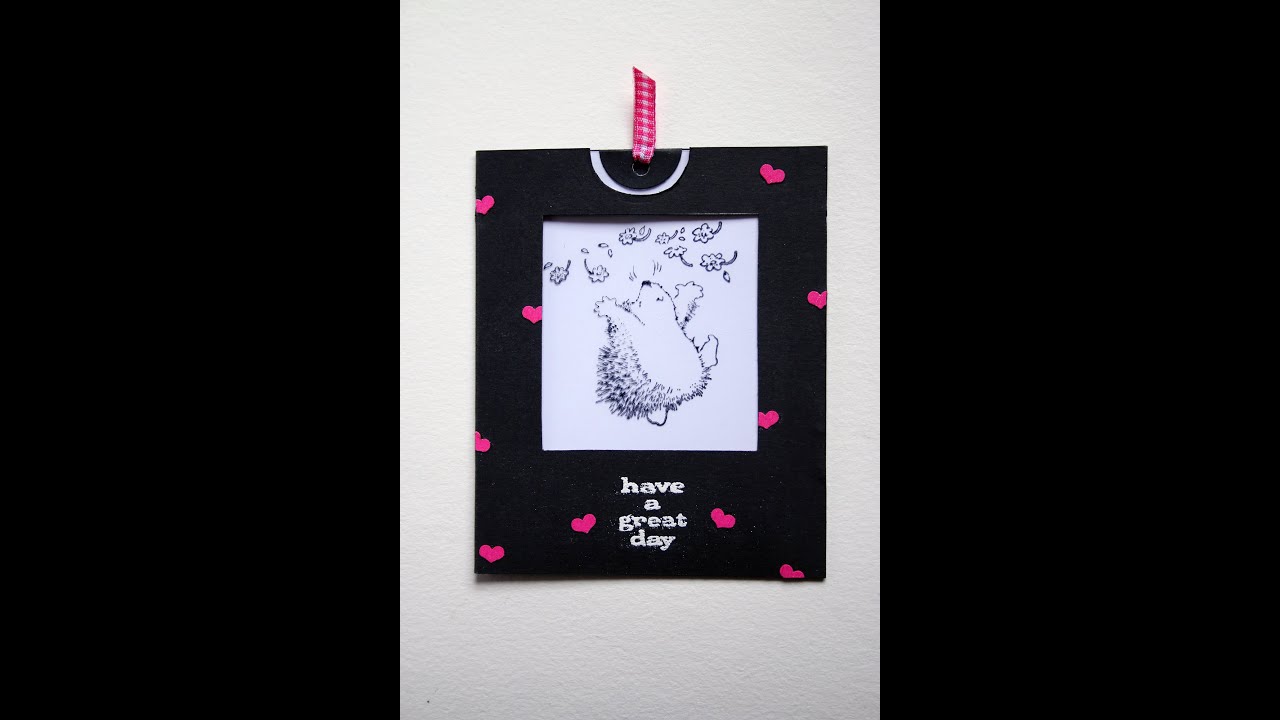 SCRAPBOOKING - Carte Magic Color