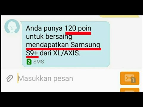 Cara tukar poin xl axis