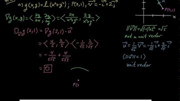 Directional Derivatives and the Gradient   #2