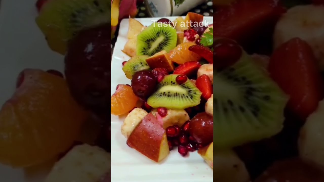 Healthy Fruit Chat | Fruit Chaat Recipe 