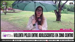 Violenta Pelea Entre Adolescentes En Zona Centro