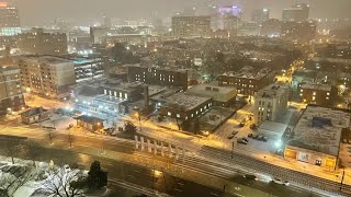 Snow Special: Winter Storm Moves into Hampton Roads Area of Virginia and Northeastern North Carolina