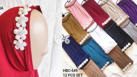 Side floral hijab|Instant Floral Hijab|Instant Flower Hijab|Instant One Side Flower hijab|Hijab tuto