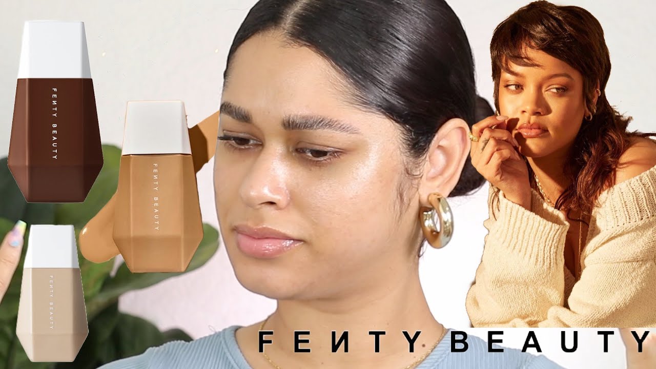 LETS TALK ABOUT *NEW* FENTY BEAUTY EAZE DROP BLURRING SKIN TINT... IS