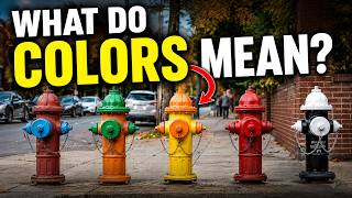 Fire Hydrant Colors: Why They Are Different And What They Reveal