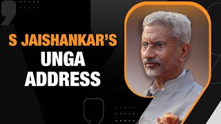 EAM S. Jaishankar At UNGA LIVE: Indian EAM Addresses 78th Session Of United Nations General Assembly