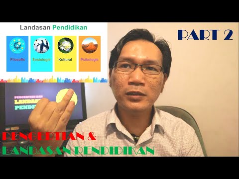 Video: Apa yang dimaksud dengan landasan filosofis?