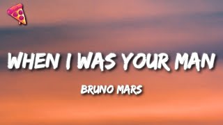 Video thumbnail of "Bruno Mars - When I Was Your Man"