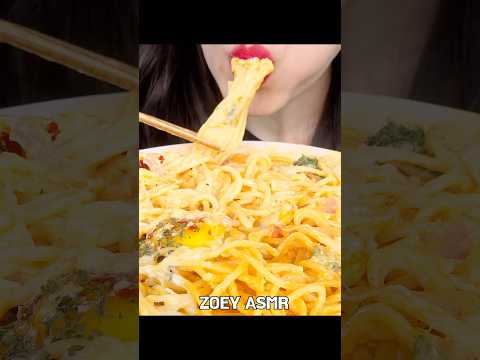 ASMR CREAM <strong>PASTA</strong> 크림파스타 먹방 #shorts