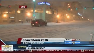 Traffic update: Downtown Omaha at 5:30 a.m.