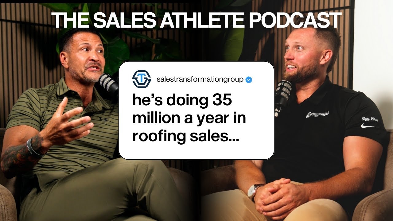 $35M/Year in Roofing Sales – Rene Rodriguez on Sales Athlete w/ Ryan Groth
