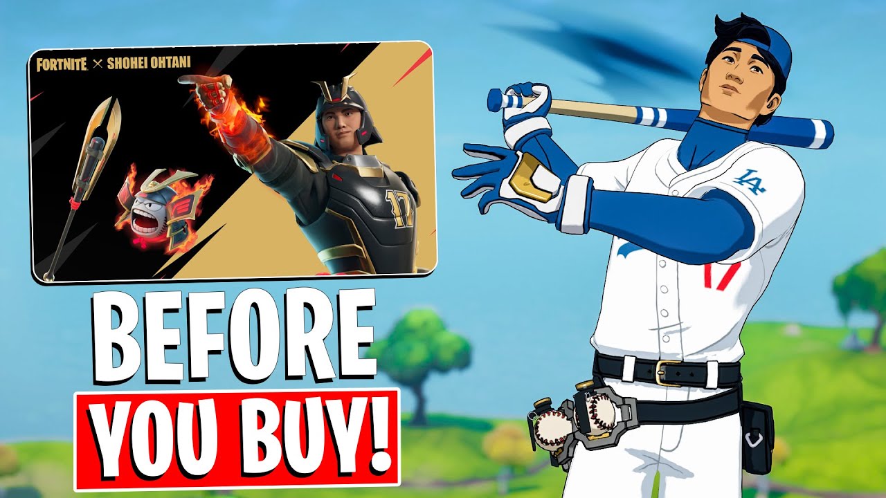 SHOHEI OHTANI x FORTNITE | Samurai Shohei | Before You Buy!
