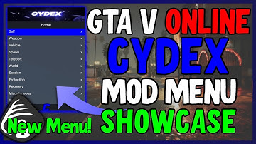 Cydex Mod Menu v1.1 SHOWCASE! | FREE GTA V Mod Menu | Easy Inject | + Recovery Options!