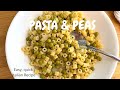 Pasta &amp; Peas -  ITALIAN PASTA RECIPES
