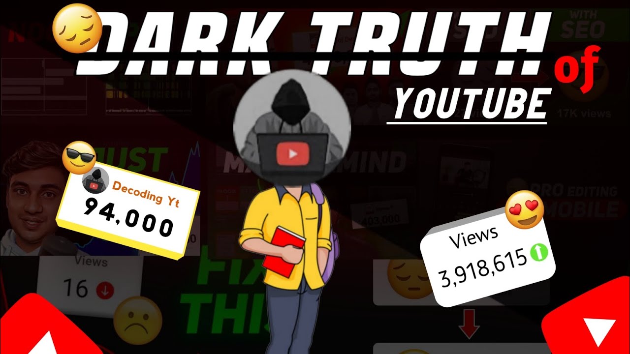 Dark Truth Of Youtube⚠️ Success Tricks Of @decodingyt !!