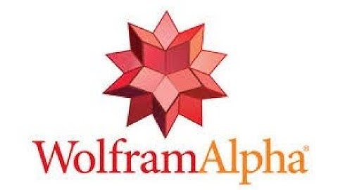 Wolfram Alpha!!! Aplicación para resolver problemas de matemáticas, física y muchas cosas mas!!!