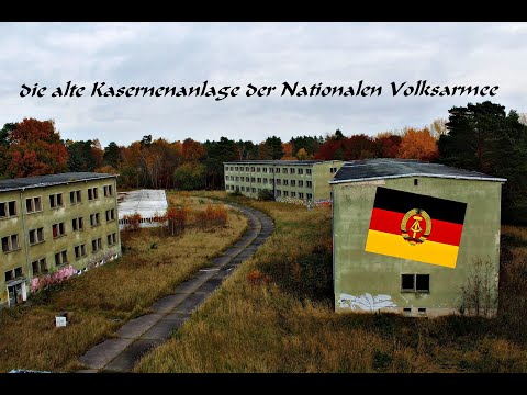 die alte Kasernenanlage der Nationalen Volksarmee | DDR