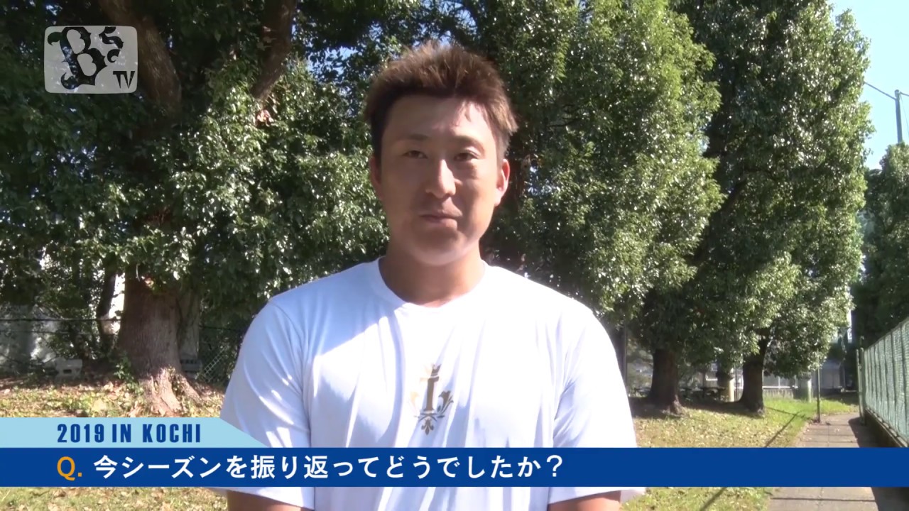 秋季キャンプインタビュー 杉本裕太郎選手 Youtube