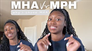 Why I Chose MHA(Master's in Healthcare Administration) Over MPH(Master's in Public Health)!