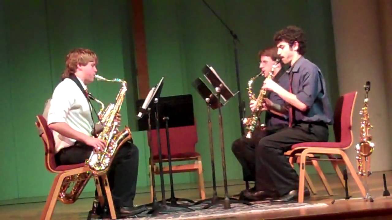 Sax Quartet (Cowboy Bebop) Blue Sky Saxophone Quartet YouTube
