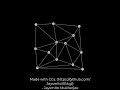 Interactive Delaunay Triangulation | CGL | Jaysmito Mukherjee | #shorts