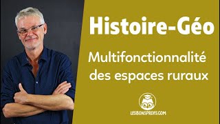 Multifonctionnalité des espaces ruraux - HG - Première - Les Bons Profs