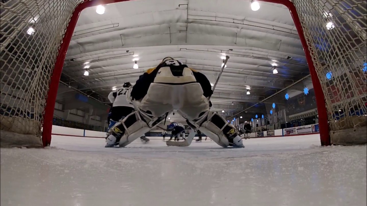 Beer League Hockey Bender Goaltender Net Cam View YouTube