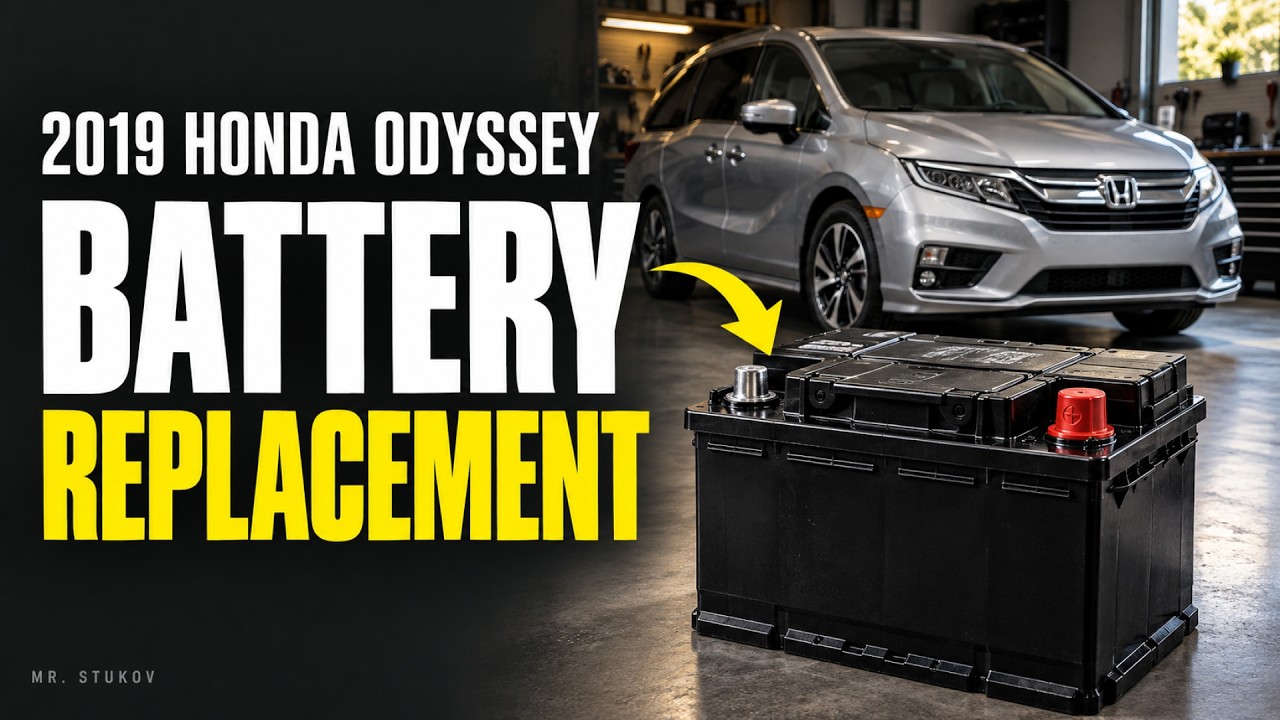 2018–2025 Honda Odyssey Battery Replacement | Step-by-Step DIY