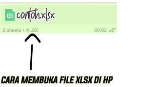 Cara Membuka File Xlsx Di Hp Simpel 1 Menit screenshot 3