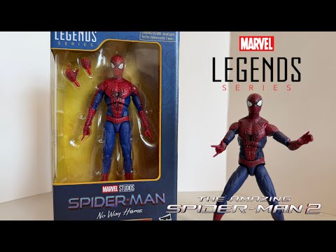 Marvel Legends Spider-Man No Way Home The Amazing Spider-Man figure unboxing & review