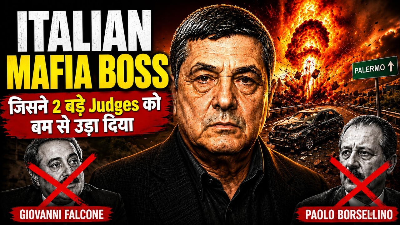 इटली का वो Mafia Boss जिसने 2 बड़े Judges को उड़ा दिया | Salvatore Riina