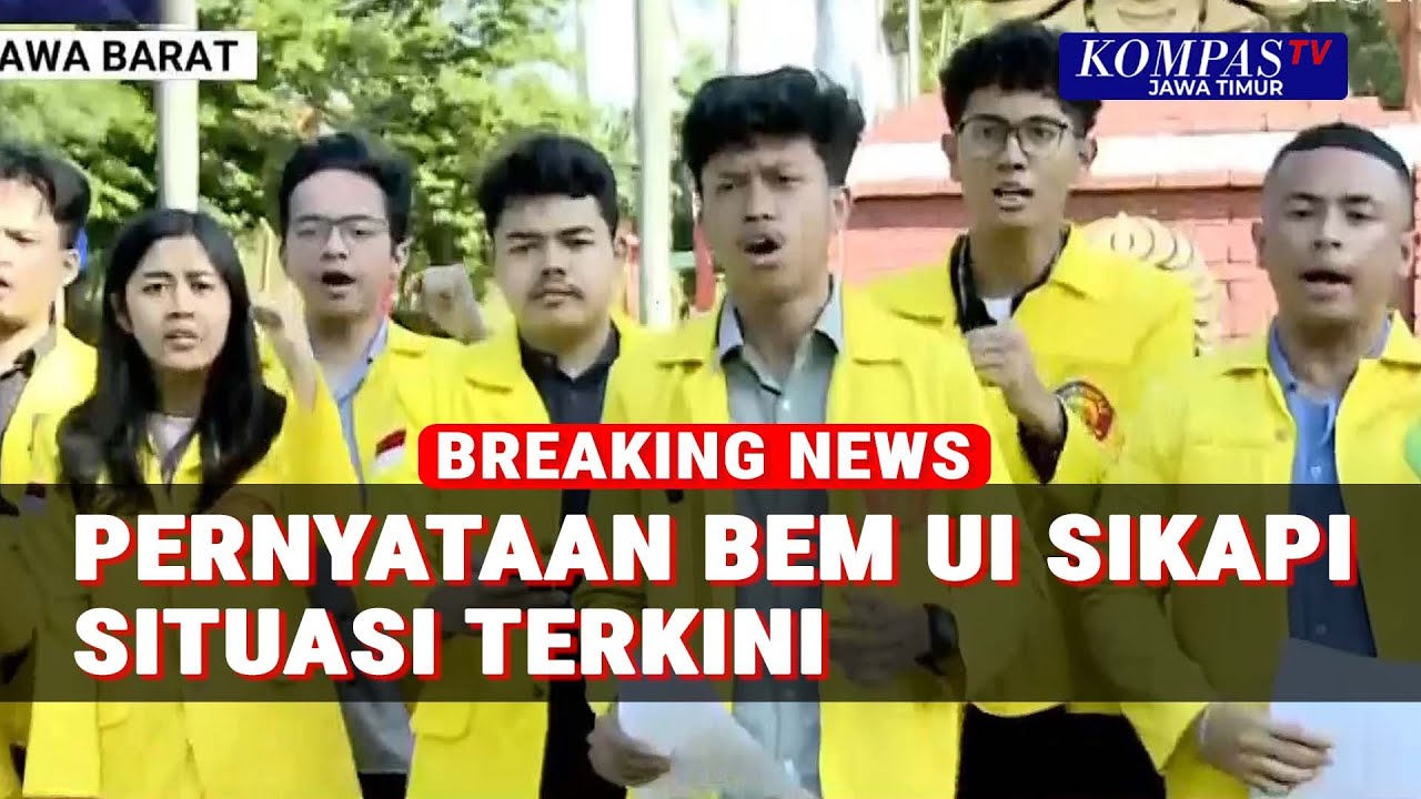 [FULL] BEM UI Nyatakan Sikap Tegas Hadapi Situasi Terkini Tuntut Reformasi Pemerintah & DPR!