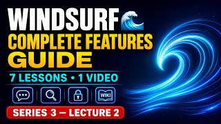 Windsurf Complete Features Guide| Series 3 Lecture 2 | Cascade, Code Lenses, DeepWiki, Privacy HINDI