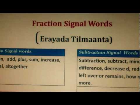 Khan academy fraction word problems