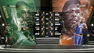 NBA 2K24 - Boston Celtics @ New York Knicks - 2024 NBA Playoffs Eastern Conference Finals Game 3