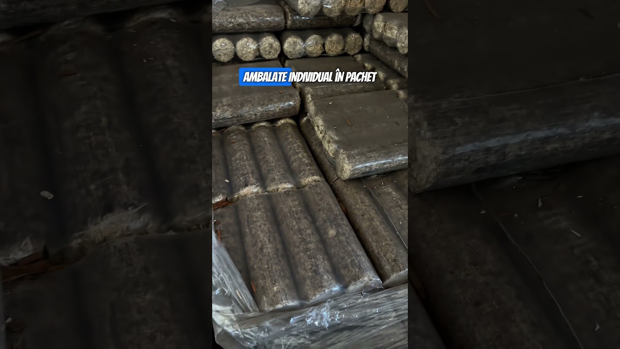 Brichete din lemn, pentru o iarna calduroasa la un pret de vară 