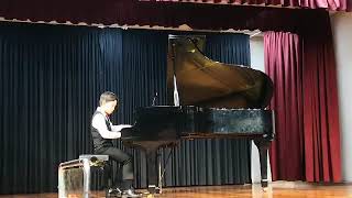Bach - Gigue From Para No. 1 In Bb Major. Pianist Leon Lan 9