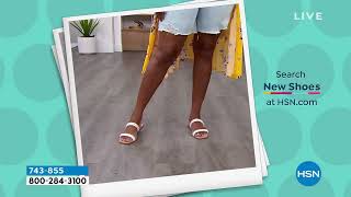 Jessica Simpson Raexe 2Band Embellished Slipon Sandal