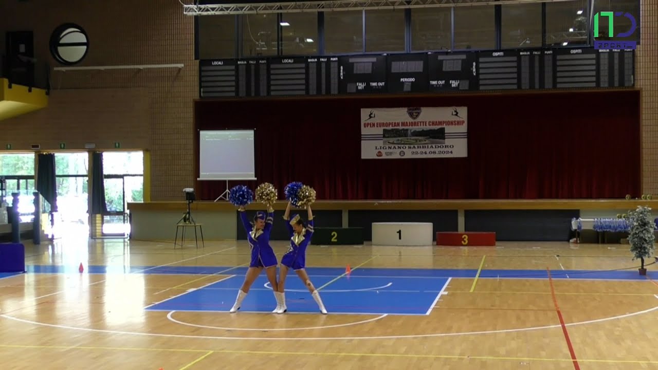 European Championships Italy 2024 / AP klub Brušperk - Duo1 / Duo pom classic senior